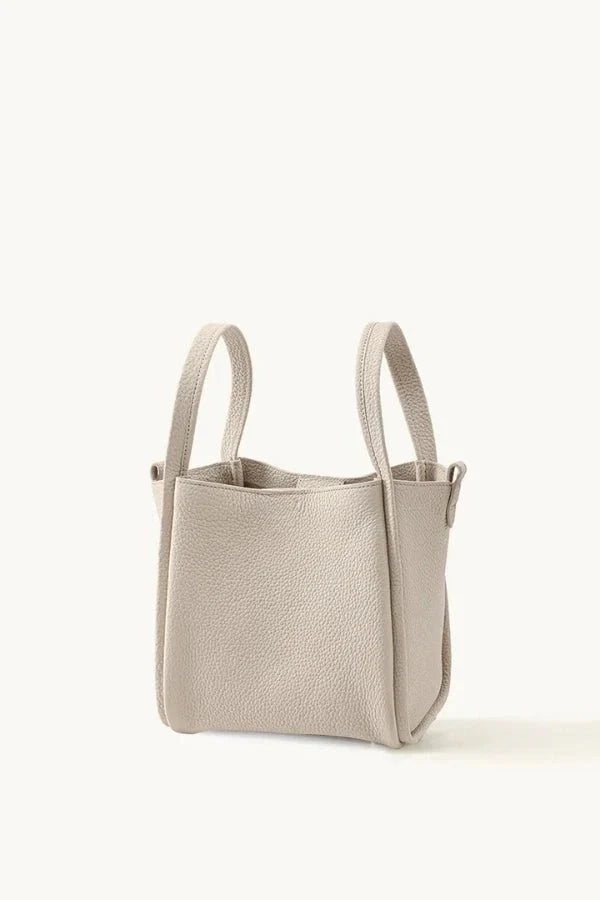 PU Leather Drawstring Everyday Bucket Bag